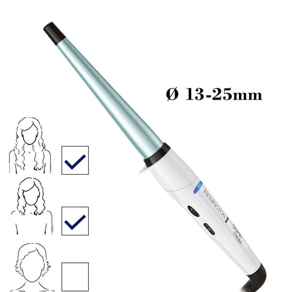 REMINGTON Fer &agrave; boucler Shine Therapy 13-25 mm