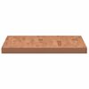 vidaXL Comptoir de salle de bain 100x60x4 cm bois massif de h&ecirc;tre