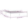 vidaXL Cadre de lit sans matelas blanc bois massif 120x190 cm