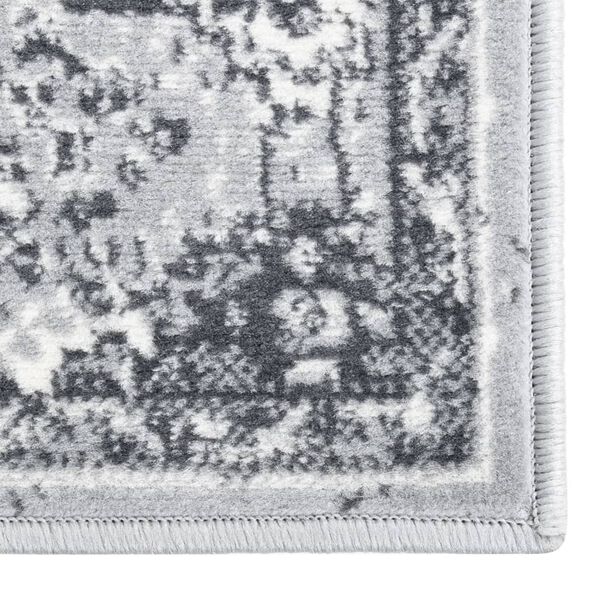 vidaXL Tapis BCF Gris oriental 80x500 cm
