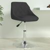 vidaXL Tabouret de bar Noir Velours