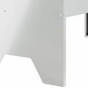 vidaXL Trough d'alimentation pour le b&eacute;tail Argent 79 x 35 x 62 cm