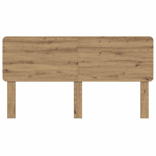 vidaXL T&ecirc;te de lit Ch&ecirc;ne artisanal 180 cm Bois d'ing&eacute;nierie
