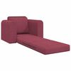 vidaXL Canap&eacute;-Lit Bordeaux 98 x 71 x 83 cm tissu