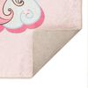 vidaXL Tapis enfants rose 160x230 cm licorne lavable