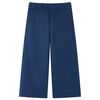 Pantalon à jambes larges pour enfants bleu marine 92