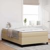 vidaXL Cadre de lit plateforme Vert gris 120 x 190 cm tissu