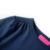 T-shirt enfants &agrave; manches longues bleu marine 116