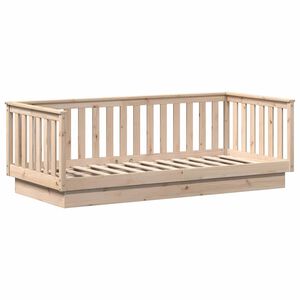 vidaXL Lit de jour sans matelas 90x200 cm en pin massif