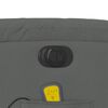 vidaXL Fauteuil inclinable de massage &eacute;lectrique gris fonc&eacute; tissu