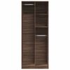 vidaXL Garde-robe ch&ecirc;ne marron 80x50x200 cm bois d'ing&eacute;nierie