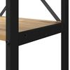 vidaXL &Eacute;tag&egrave;re Ch&ecirc;ne artisanal 80 x 30 x 155 cm Bois d'ing&eacute;nierie