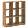 vidaXL Biblioth&egrave;que ch&ecirc;ne artisanal 102x32x108 cm bois d'ing&eacute;nierie