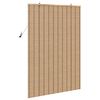 vidaXL Store enrouleur avec des rideaux Nature 120 x 160 cm Bambou