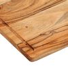 vidaXL Ensemble de planches à découper support 3pcs bois massif acacia