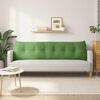 vidaXL Coussin de Dos Vert clair 180 x 24 x 50 cm Velours