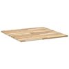 vidaXL Dessus de table carr&eacute; 80x80x2 cm bois massif d'acacia