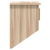 vidaXL Armoire murale et crochets 80x24x35,5 cm bois d'ing&eacute;nierie