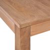 vidaXL Table basse Bois de teck et finition naturelle 60x60x40 cm