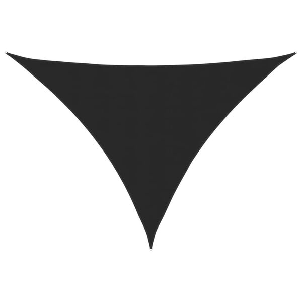 vidaXL Voile de parasol tissu oxford triangulaire 4x4x5,8 m noir
