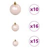 vidaXL Sapin de No&euml;l artificiel Vert 240 cm PVC, plastique et acier