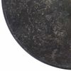 vidaXL Dessus de table Noir &Oslash;50x2,5 cm Marbre