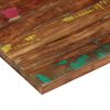 vidaXL Dessus de table 90x70x3,8 cm rectangulaire bois massif r&eacute;cup&eacute;r&eacute;
