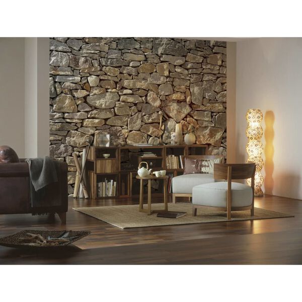 Komar Photo murale Stone Wall 368 x 254 cm 8-727