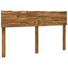 vidaXL T&ecirc;te de lit en bois brut ROSTOCK Naturel 120 cm