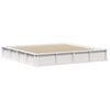 vidaXL Cadre de lit Blanc 180 x 200 cm Bois de pin massif