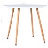 vidaXL Ensemble de salle &agrave; manger 3 pcs Tissu Jaune