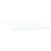 vidaXL Auvent R&eacute;tractable Blanc 350 x 250 cm tissu