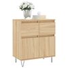 vidaXL Buffet Ch&ecirc;ne sonoma 60x35x70 cm Bois d'ing&eacute;nierie