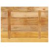 vidaXL Dessus de table rectangulaire bois massif de manguier brut