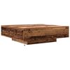 vidaXL Table basse Bois Ancien 100 x 100 x 31 cm Bois d'ing&eacute;nierie