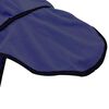 vidaXL Couverture &Eacute;quine Bleu marine Polyester