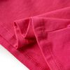 T-shirt enfants &agrave; manches longues rose vif 92