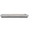 vidaXL Cadre de lit sans matelas sonoma gris 75x190 cm