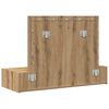 vidaXL Table de Toilette Marron 100 x 40 x 70 cm Bois d'ing&eacute;nierie