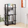 vidaXL &Eacute;tag&egrave;re de rangement gris 60x30x105 cm bois d'ing&eacute;nierie