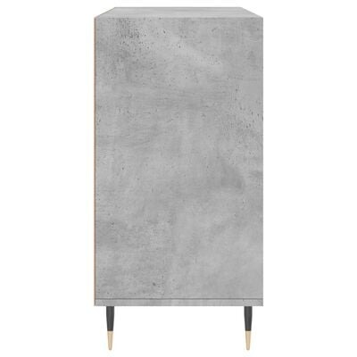 vidaXL Buffet gris béton 103,5x35x70 cm bois d'ingénierie