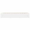 vidaXL Cadre de lit avec tiroirs sans matelas blanc 90x200 cm