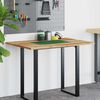 vidaXL Dessus de bureau fini &agrave; l'huile 100x80x2cm bois d'acacia massif