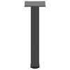 vidaXL Pieds de table basse 4 pi&egrave;ces Anthracite 42-44 cm Acier