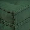 vidaXL Canap&eacute; modulaire vert 70x70x54 tissu