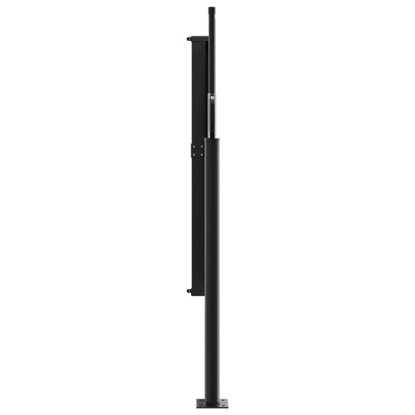 vidaXL Auvent lat&eacute;ral r&eacute;tractable rouge 100x500 cm