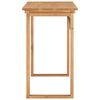 vidaXL Bureau 100x45x75 cm Bois de teck massif