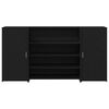 vidaXL Bureau de r&eacute;ception Ch&ecirc;ne noir 200x50x103,5 cm Bois d'ing&eacute;nierie