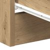 vidaXL Tables de chevet 2 pcs ch&ecirc;ne artisanal 38x35x55 cm