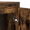 vidaXL Armoire pour machine &agrave; laver Ch&ecirc;ne fum&eacute; 87 x 60 x 89 cm